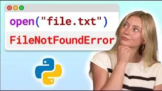 Why Python Can't Find Your File (And How to Fix It) - Visually Explained