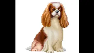 Pixel Art Daily Painting i colored Dog 🐕 # 615