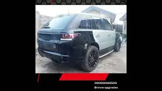 OLD GENERATION OF RANGE ROVER SPORT CONVERTED TO LATEST MODEL.