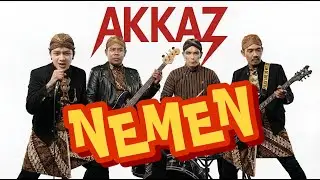GILGA SAHID - NEMEN (COVER ROCK) AKKAZ | Patah Hati Versi Musik Keras!