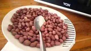 How to roast peanuts in the microwave