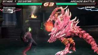 Tekken 6 Devil Jin Vs Dark Azazel(Read Description) (PSP)