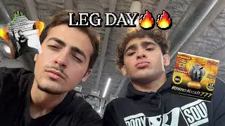 LEG DAY OF DOOM AND DESPAIR(we took what as pre-workout?)