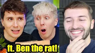Dan and Phil ordering a completely random 4 course meal Reaction!