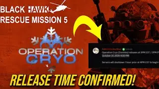 Operation Cryo release time ANNOUNCED! | Blackhawk Rescue Mission 5 | Roblox