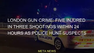 #shootings #Five #London #injured #hours #crime #police #hunt #Police #Mitcham #Peckham #suspects