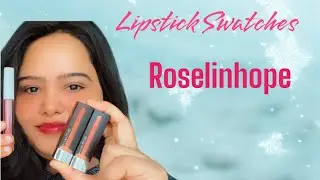 LIPSTICK SWATCHES ALERT