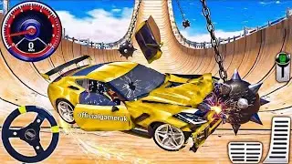Crazy Mega Ramp Car Stunts 😱 | Impossible Ramp Racing Android Gameplay