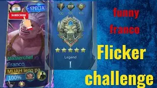 Franco funny hook😄 flicker combo!