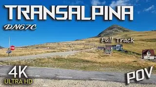 Transalpina DN67C  Rumunia POV Cała Trasa (4K)/Transalpina POV DN67C  Romania Full Track (4K)