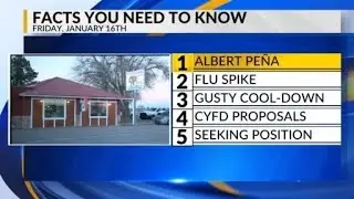 KRQE Newsfeed: New details, Flu spike, Cooler weather, CYFD proposals, Albuquerque Police Chief