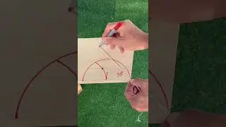 How to Mark a 90-Degree Angle Without a Protractor. #short