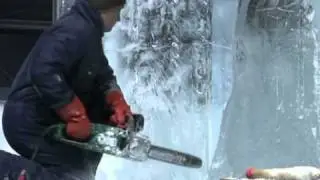 Les monuments du monde entier sculpt&eacute;s dans la glace &agrave; Bruges