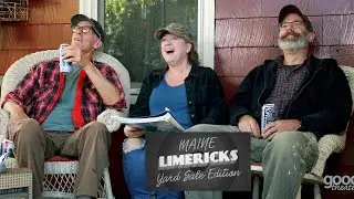 MAINE LIMERICKS: Slow day at the YARD SALE - Comedy Video from Maine's Good Theater