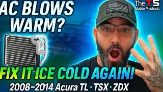 Dash Out! Acura TL/TSX/ZDX A/C Evaporator & TXV FIX (2008&ndash;2014) &mdash; Ice Cold Again! 🥶 🧊😁