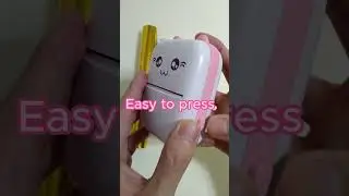 My CUTE mini cat that will print happiness in the sweetest shade of pink :) #thermalprinter #gift