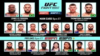UFC Nashville / UFC on ESPN 70: прямая трансляция. [Прогноз] [Дата трансляции]