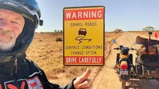 🇦🇺J'ENTRE DANS L'OUTBACK AUSTRALIEN - Tour du monde en side-car Ural