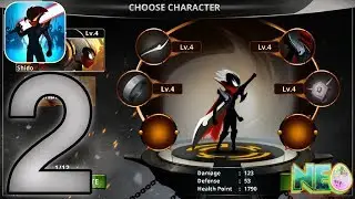Stickman Legends: Gameplay Walkthrough Part 2 - Level 6-10 Completed! (iOS, Android)