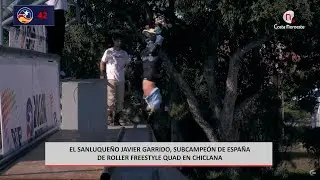 Noticias. El sanluque&ntilde;o&nbsp;Javier Garrido, Subcampe&oacute;n de Espa&ntilde;a de Roller Freestyle&nbsp;Quad&nbsp;en Chiclana
