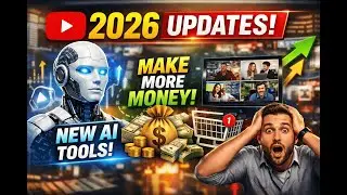 YouTube 2026 BIG Updates! AI Tools + Monetization + New Features Explained