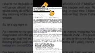 Liver King leaked email proves steroid use! Crazy amount of hgh!!