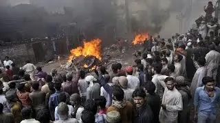 Couple Beaten, Burned By Mob For Blasphemy