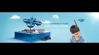 Makerfire Armor Blue Shark with Altitude Hold and Goggles