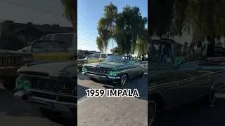59 Impala🔥 #lowrider #classic #carmodification #oldschool #automobile #oldies #westcoast #impala
