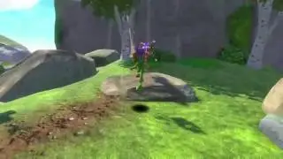 Yooka-Laylee Extra Health / Butterfly Early using Spin Up Slopes Glitch