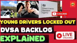 UK Driving Test Crisis Explained Live: Why Young Drivers Are Waiting Months ! AHNEWSTV