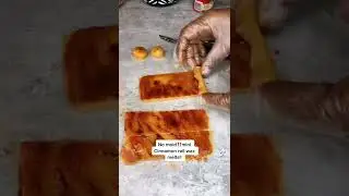 Making Mini Cinnamon Roll wax melt embeds with @TheMillionaireCandleMakersClub