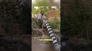 A 2000 Year Old Water Pump That Still Works Today