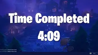 Lab Dungeon Solo Speedrun 4:09 (WR) - Fortnite STW