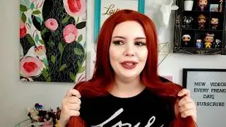 Synthetic Red Wig Review- Autumn Twilight