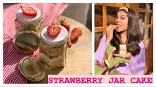 STRAWBERRY JAR DESSERT| STRAWBERRY JAR CAKE| STRAWBERRY PUDDING |