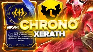 INSANE 6 Chrono Xerath Build WIPES Boards for Fun!!! | Teamfight Tactics Set 12 Ranked