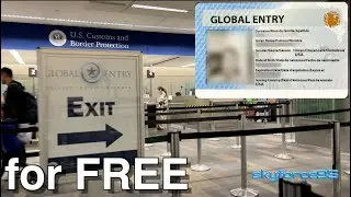 Как получить Global Entry и предварительную проверку TSA БЕСПЛАТНО (полный процесс)