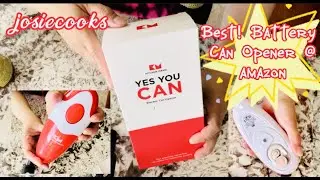 Best Battery Can Opener #amazonprime #batterycanopener #yesyoucan #kitchenmama #josiecooks
