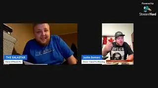 Return Of Co-Owner Of Island Pro Wrestling Canada. Justin Somers. Wrestling Podcast. 