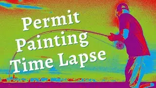Permit Commission Painting Time Lapse | Travis Luther Art