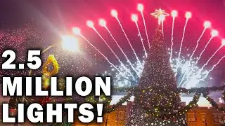 OPENING NIGHT Six Flags Fiesta Texas Holiday In The Park 11-22-2025