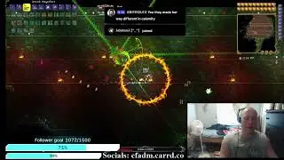 Terraria Calamity Revengeance Plantera Battle