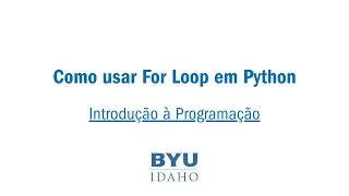 Como usar For Loop em Python: Guia Prático para Iniciantes