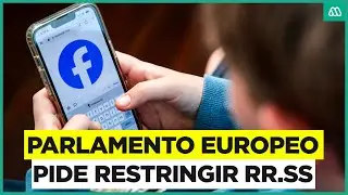 Parlamento Europeo busca restringir el acceso de menores a redes sociales por efectos en la salud