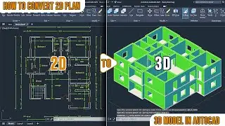 Как создать 3D-проект дома на ноутбуке с помощью AutoCAD &mdash; от 2D до 3D плана