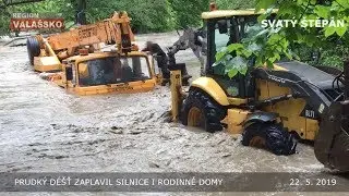 Povodeň na Valašsku, 22. 5. 2019