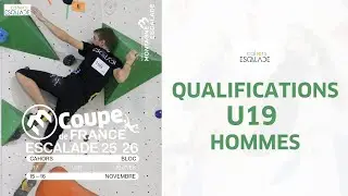 Coupe de France de bloc jeunes Cahors - Qualifications U19 Hommes