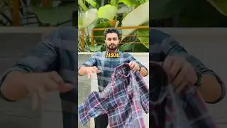 Shirts|👔 Formal vs Casual 🤜🏻🤛🏻#formalwear #casualoutfits #shirt #malayalam