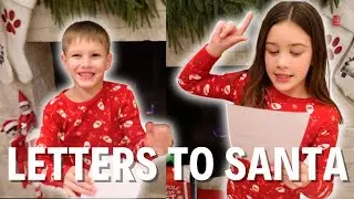 Writing Letters to Santa 🎅✨ | A Cozy Christmas Night with Our Kids